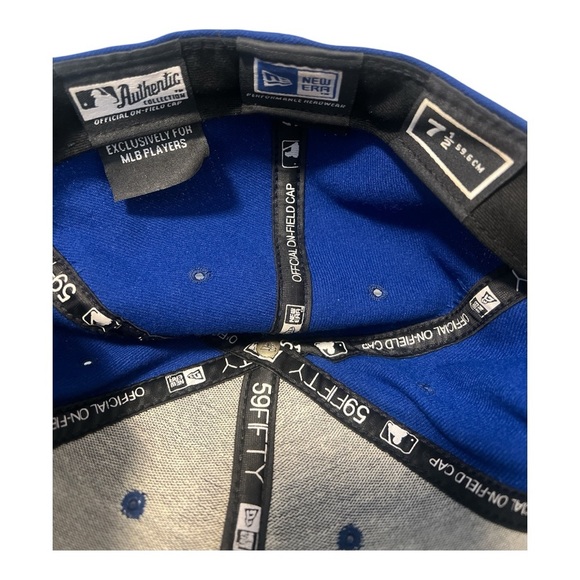 Milwaukee Brewers MLB New Era 59FIFTY Fitted Hat 7 1/2 Embroidered - Picture 4 of 4